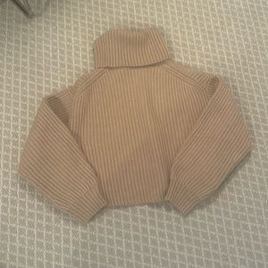 Guell Sweater - Heather Gold Camel | Aritzia